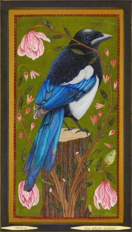 29.5" x 16.75", Fabric Appliqué and Thread Painting, 2019