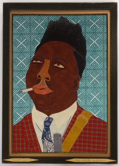 25" x 18", Fabric Appliqué and Thread Painting, 2015