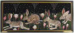 23" x 51.5", Fabric Appliqué and Thread Painting, 2016