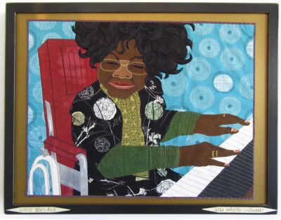 29.5" x 23", Fabric Applique & Thread Painting, 2016